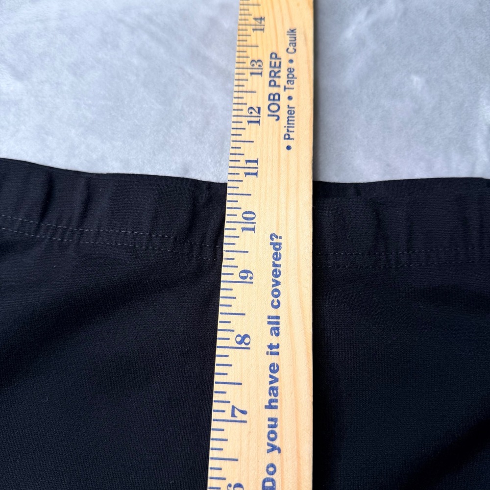Chico's Fabulously Slimming Black Leggings Womens Size 2 Large Pull On Stretch - Picture 5 of 16